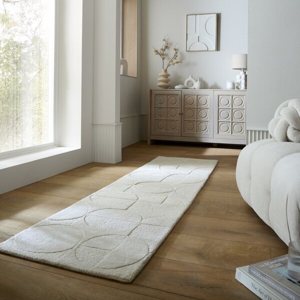Covor traversa Gigi Ivoar 60x230 cm