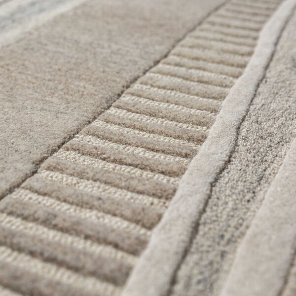 Covor traversa Lira Wool Natural 80x300 cm