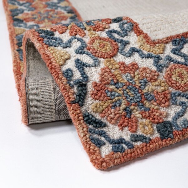 Covor Myla Floral Frame Rosu 120x170 cm