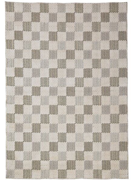 Covor Muted Checkerboard Verde 116x170 cm