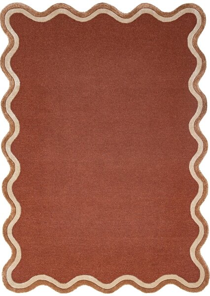 Covor Rivo Wool Teracota 200x290 cm