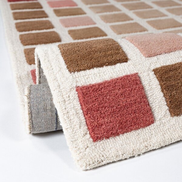 Covor Renga Wool Roz 140x200 cm