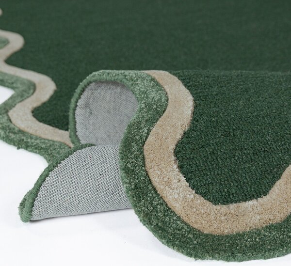 Covor Rivo Wool Verde 120x170 cm