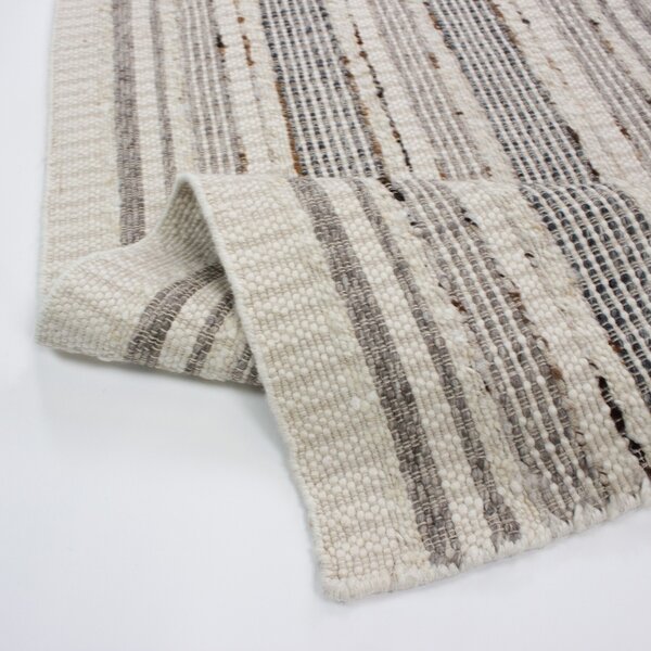 Covor traversa Veya Stripe Natural 80x300 cm