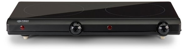Двоен инфрачервен котлон First Austria FA-5096-9, 2500W, Стъклокерамика, Черен