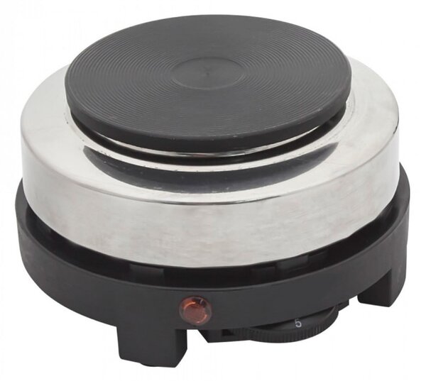 Котлон туристически Rosberg R51445C, 500W, 10 см, 900 грама, Сребрист/черен