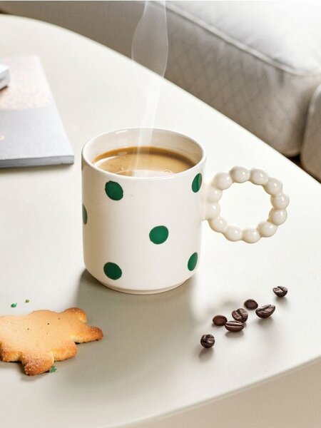 Sinsay - Керамична чаша с дръжка - бледозелено