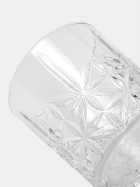 Sinsay - Чаши с релефен мотив 4 pack - clear