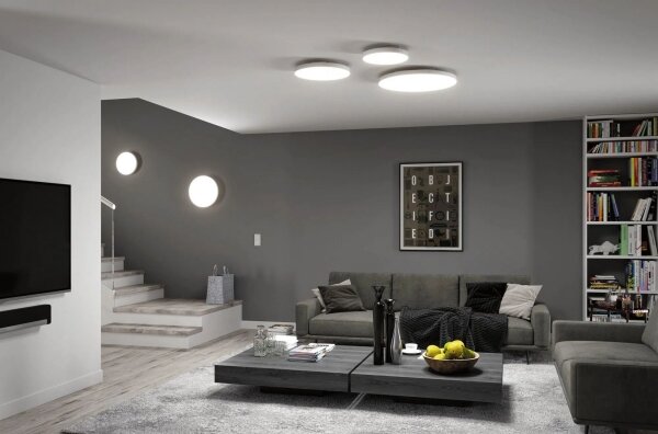 Paulmann 79894 - LED/38W плафон VELORA 230V Ø 60 см бял