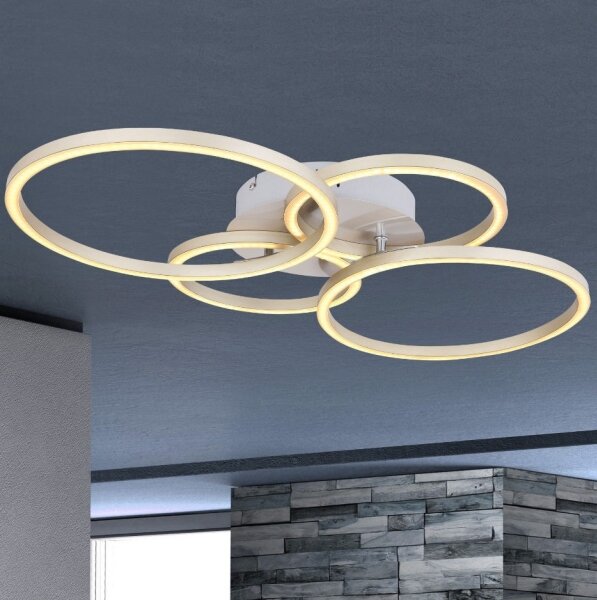 Globo 67233-40N - LED Повърхностен полилей KENDY LED/40W/230V