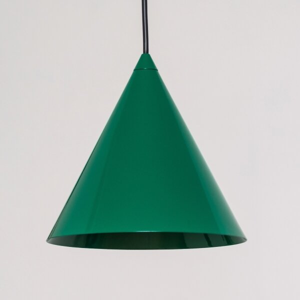 Висяща лампа на кабел ETNA II 1xE27/15W/230V pr. 18,5 cm зелена
