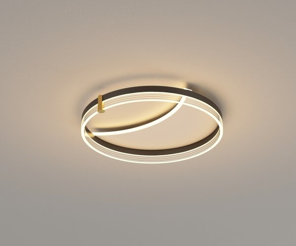 Brilagi - LED димируемо LED осветително тяло SIRELI LED/47W/230V 3000-6000K Ø 40 см + дистанционно управление