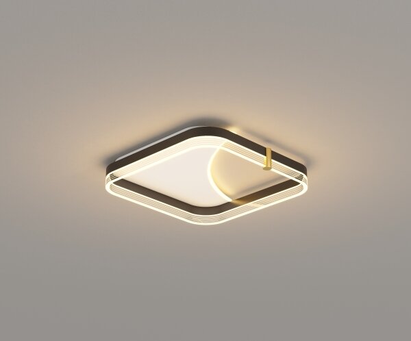 Brilagi - Димируемо LED осветително тяло SIRELI LED/56W/230V 3000-6000K 40x40 cm + с дистанционно управление