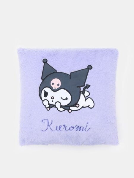 Sinsay - Възглавница от изкуствена кожа Kuromi - лавандула