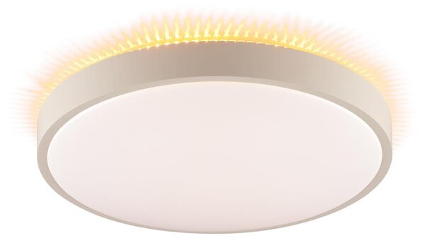 Brilliant - LED таванно осветително тяло SOLISTRA LED/24W/230V Ø 44,5 cm бежово