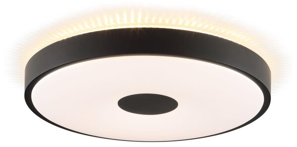Brilliant - LED таванно осветително тяло TAVIS LED/24W/230V Ø 44,5 cm черно