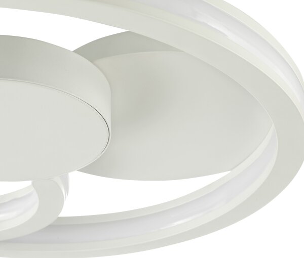 Brilliant - LED плафон REVOLA LED/33W/230V Ø 40 см, бял
