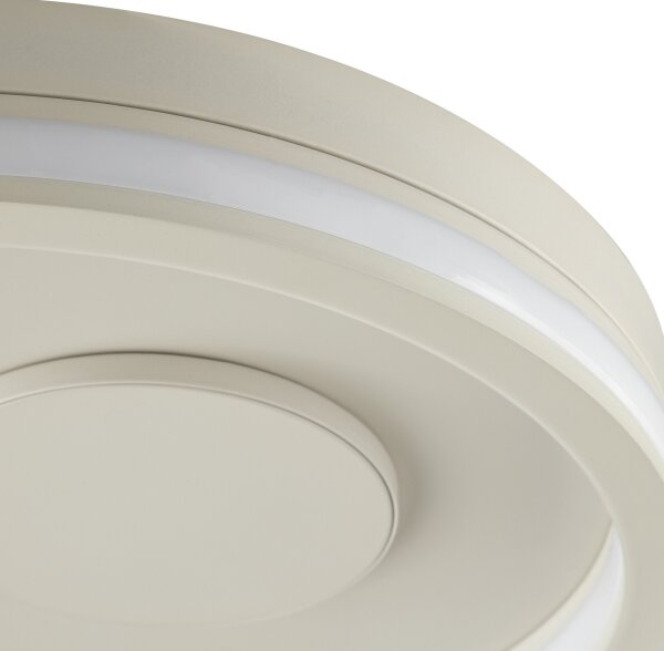 Brilliant - LED плафон REVOLA LED/33W/230V Ø 40 см бял