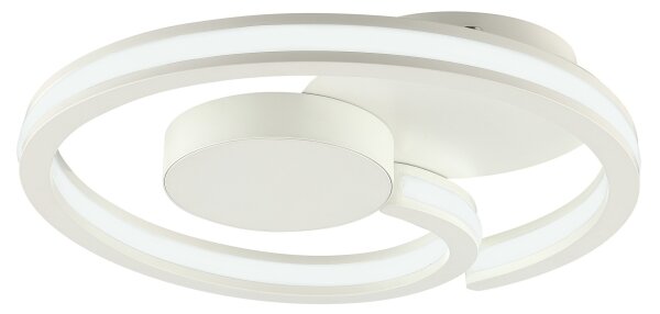 Brilliant - LED плафон REVOLA LED/33W/230V Ø 40 см, бял