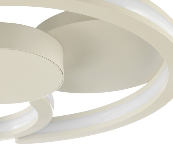 Brilliant - LED таванно осветително тяло REVOLA LED/33W/230V Ø 40 см бежово