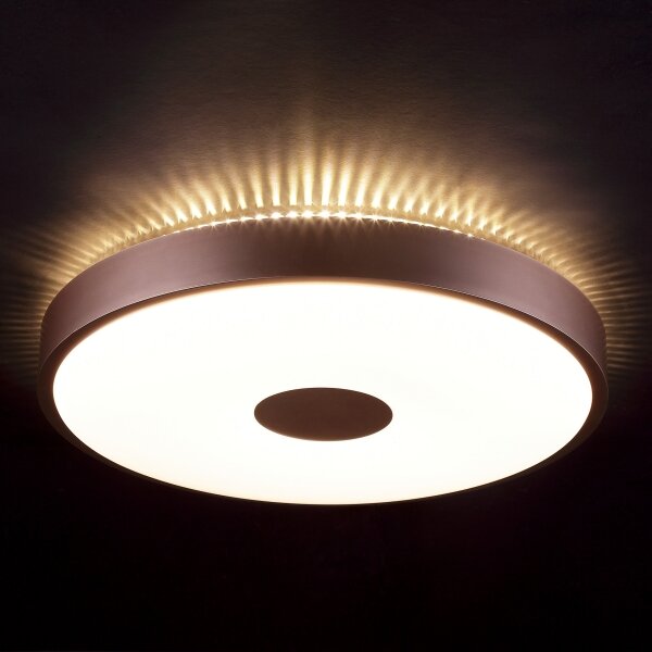Brilliant - LED таванно осветително тяло TAVIS LED/24W/230V Ø 44,5 cm розово злато