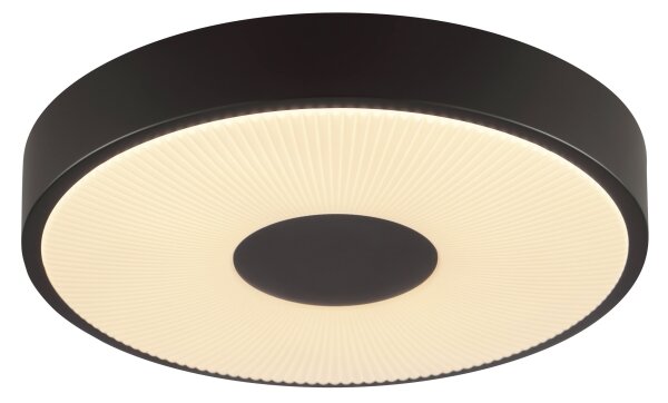 Brilliant - LED таванно осветително тяло RAKIN LED/18W/230V Ø 33,5 cm черно