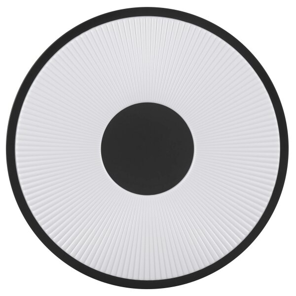 Brilliant - LED таванно осветително тяло RAKIN LED/18W/230V Ø 33,5 cm черно