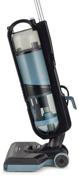 Вертикална прахосмукачка за мокро и сухо почистване Ariete 2487/00, 600W, 2в1, 2 резервоара, Черен/син
