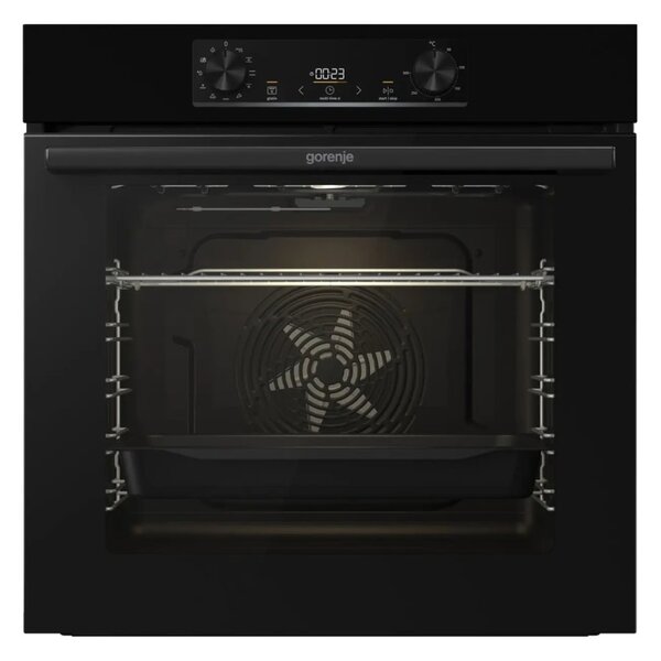 Фурна за вграждане Gorenje BO6735E02BKOT, клас А, 77 л. обем, FastPreheat, GentleBake, черна