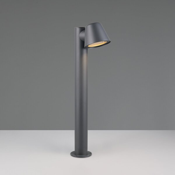 Trio Lighting Лампа с основа Beni, матово черна, височина 60 cm, метал, Затъмняване, Черен, Метал, Модерен