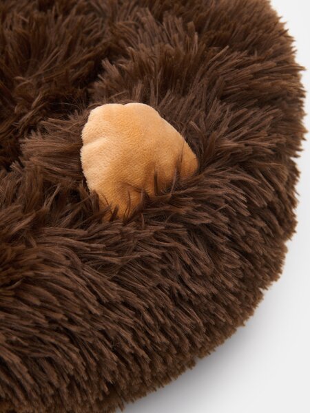 Sinsay - Плюшено легло за домашни любимци с 3D ушички - кaфяв