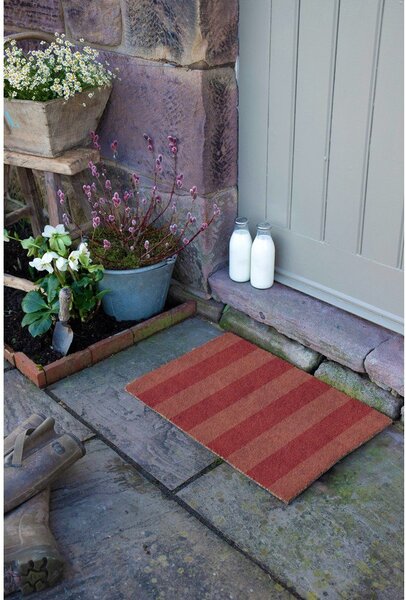 Изтривалка от кокосови влакна 40x60 cm Pink Stripe – Artsy Doormats
