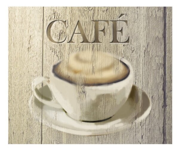 Стъклен капак за стената до печката, 60 x 50 cm Café - Wenko