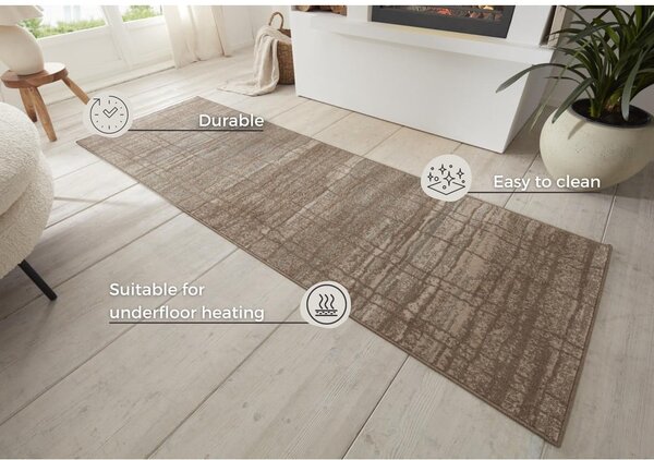 Кафява/бежова пътека 80x200 cm Terrain – Hanse Home