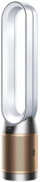 Пречиствател на въздух 3в1 Dyson Cool Formaldehyde™ TP09, Отоплител, Охладител, 40W, До 40 м2, 10 скорости, Осцилация, HEPA, Wi-Fi, LCD, Гласово управление, Бял/златист
