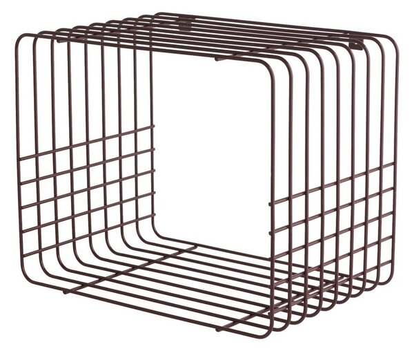 Бордо на няколко нива метален стенен рафт 38 cm Wire – Mette Ditmer Denmark