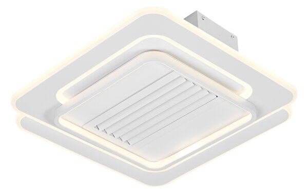 Osram - димируем LED таванен плафон с вентилатор LED/55W/230V, бял + дистанционно управление