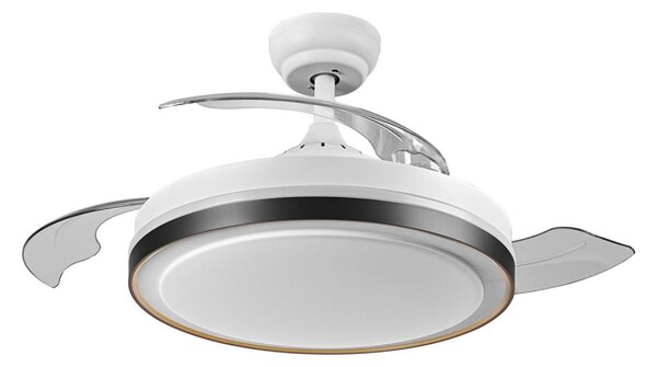 Osram - LED таванен вентилатор с осветление CEILING FAN LED/66W/230V бял + дистанционно управление