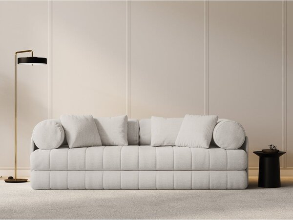 Бежов сгъваем диван от прежда с примки от букле 206 cm Kemi – Cosmopolitan Design