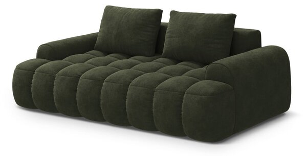Зелен кадифен диван 200 cm Linz – Cosmopolitan Design