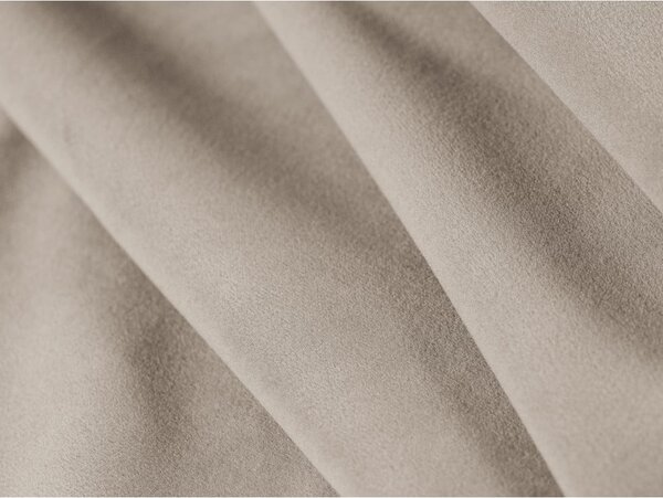Бежов кадифен сгъваем диван 206 cm Kemi – Cosmopolitan Design