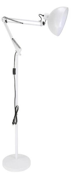 Brilagi - Гъвкава подова лампа TASKER 1xE27/60W/230V 157 cm бяла