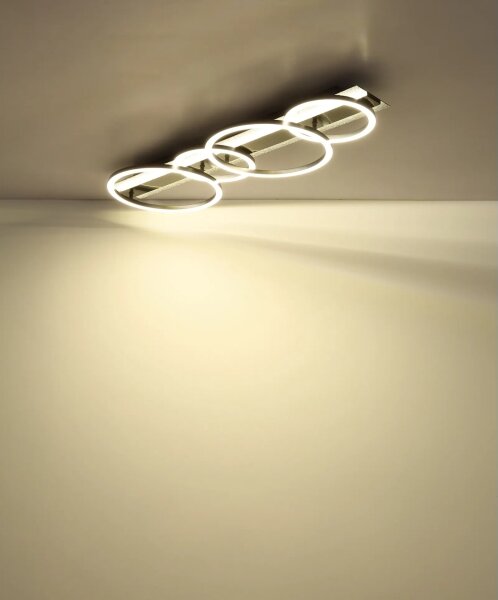 Globo 67382-55 - LED таванно осветително тяло NORBERTO LED/55W/230V 4000K 30x86,2 см