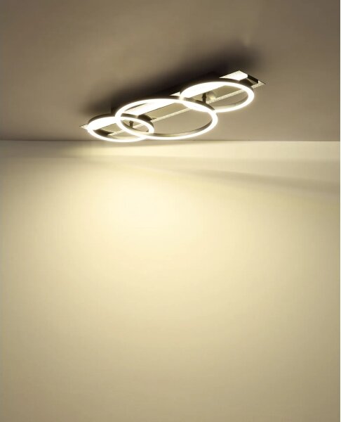 Globo 67382-40 - LED таванно осветително тяло NORBERTO LED/40W/230V 4000K 30x62,2 см