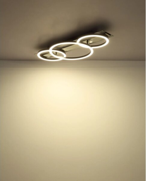 Globo 67382-40 - LED таванно осветително тяло NORBERTO LED/40W/230V 4000K 30x62,2 см