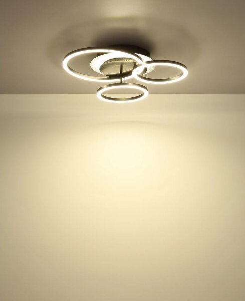 Globo 67382-40D - LED плафон NORBERTO LED/40W/230V 4000K 42x46 cm