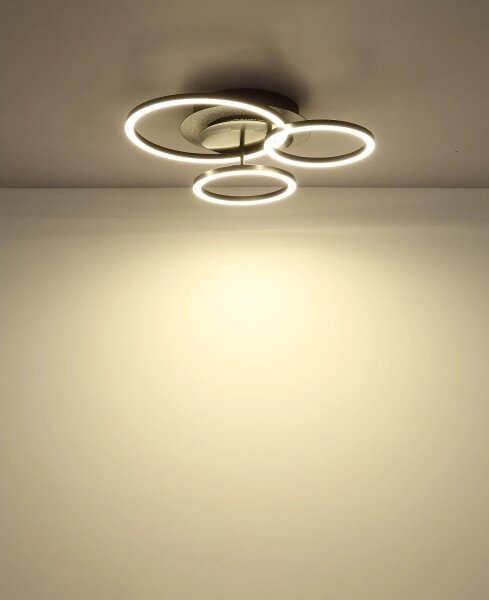 Globo 67382-40D - LED плафон NORBERTO LED/40W/230V 4000K 42x46 cm