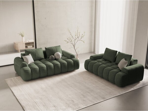 Зелен диван 200 cm Linz – Cosmopolitan Design