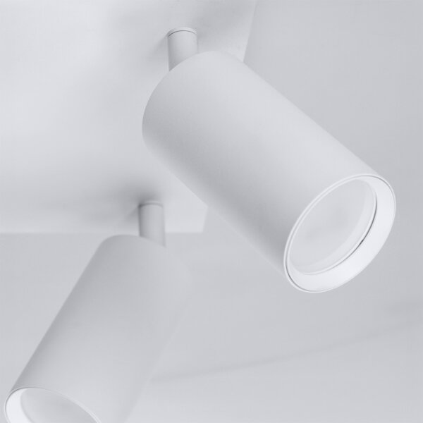 Brilagi - Точково осветително тяло SELE SQUARE 4xGU10/30W/230V бяло