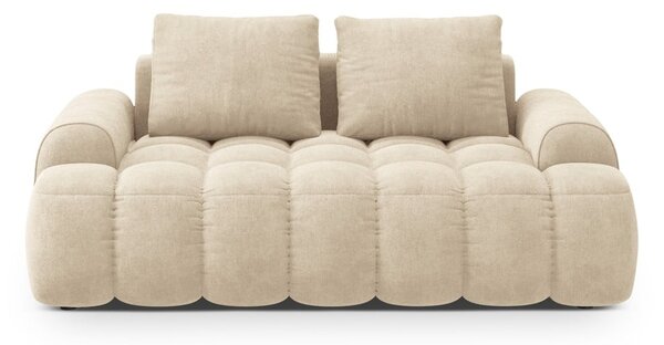 Бежов кадифен диван 175 cm Linz – Cosmopolitan Design